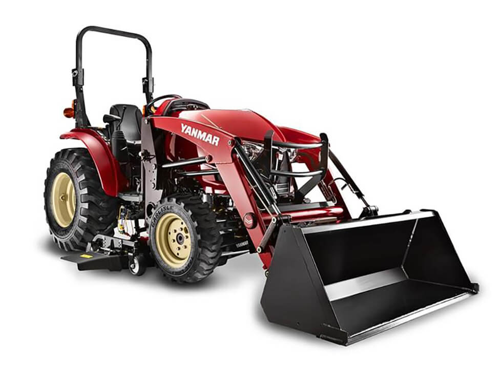 YT235 ROPS FRONT LOADER MOWER 34 Flat Large