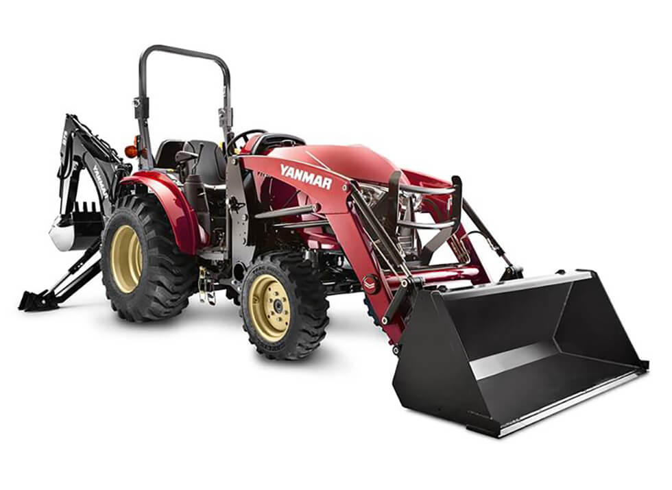 YT235 ROPS LOADER BACKHOE 34 Flat Large