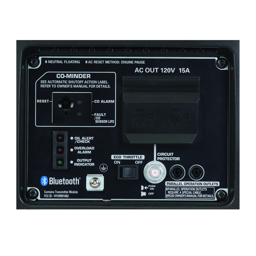 Honda Eu2200itag Controls